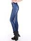 cheap Leggings-Women&#039;s Denim Legging - Solid Colored Blue