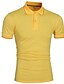 cheap Men&#039;s Polos-Men&#039;s Striped Polo - Cotton Sports Casual / Daily White / Black / Yellow / Red / Green / Blue / Short Sleeve