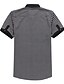 abordables Chemises Homme-Seven Brand® Hommes Col de Chemise Manche Courtes Shirt et Chemisier Noir-704A346288
