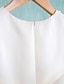 abordables Robes demoiselles d&#039;honneur-Robe de Soirée Mi-long Robes de demoiselle d&#039;honneur Mariage Satin Sans Manches Bijoux avec Noeud(s) / Première communion