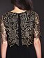 זול לאירועים מיוחדים חיסול-בתולת ים \ חצוצרה סקופ צוואר עד הריצפה תחרה / ג&#039;רסי שמלה עם תחרה על ידי TS Couture®