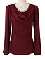 cheap Women&#039;s Blouses &amp; Shirts-Women&#039;s Punk &amp; Gothic Blouse - Solid Colored Beaded