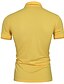 cheap Men&#039;s Tees &amp; Tank Tops-Men&#039;s Daily / Sports / Going out Casual / Active / Street chic Cotton / Polyester / Spandex T-shirt - Solid Colored Patchwork / Work
