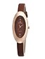 cheap Fashion Watches-Women&#039;s Wrist Watch Quartz Hot Sale Leather Band Analog Charm Fashion Black / White / Brown - Black Brown Red