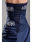cheap Evening Dresses-Ball Gown Elegant Dress Quinceanera Floor Length Sleeveless Strapless Taffeta with Crystals Tier 2022