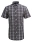 cheap Men&#039;s Shirts-JamesEarl Men&#039;s Shirt Collar Short Sleeve Shirt &amp; Blouse Black-DA172013226