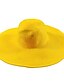 זול כובעים לנשים-כובע שמש - אחיד יום יומי בגדי ריקוד נשים / חמוד / בייז&#039; / שחור / לבן / צהוב