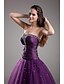 cheap Special Occasion Dresses-Ball Gown Vintage Inspired Dress Formal Evening Floor Length Sleeveless Strapless Taffeta with Beading 2024