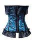 ieftine Corsete &amp; Bustiere-Pentru femei Cârlig &amp; Ochi Plus Size / Corset sub Bust / Corset peste Bust - Jacquard Dantelă / Set Corset