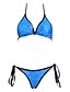 preiswerte Bikinis und Bademode-Damen Sport Halter Blau Bikinis Bademode Badeanzug - Druck Blau