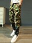 economico Pantaloni da uomo-Per uomo Sport Casual Taglia piccola Pantaloni della tuta Pantaloni - Camouflage Cotone Verde militare