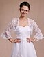 cheap Wraps &amp; Shawls-Shrugs Lace Wedding / Party Evening / Casual Women&#039;s Wrap With Lace