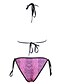 preiswerte Bikinis und Bademode-Damen Sport Halter Purpur Bikinis Bademode Badeanzug - Druck Purpur