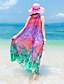 cheap Maxi Dresses-Women&#039;s Maxi Purple Red Dress Simple Summer Holiday Loose Print