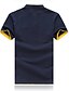 preiswerte T-Shirts &amp; Tank Tops für Herren-Herrn Solide / Gestreift / Einfarbig Sport / Arbeit Baumwolle T-shirt / Kurzarm