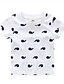 cheap Tees &amp; Shirts-Summer Children&#039;s T-shirt Delicate Dolphin Pattern Cotton Short-sleeved T-shirt Outwear Baby T-shirt