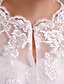 cheap Wraps &amp; Shawls-Sleeveless Shrugs Lace Wedding / Party Evening Wedding  Wraps With Lace / Appliques