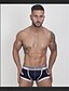 preiswerte Herrenunterwäsche &amp; -socken-Herrn Kurze Boxershorts Solide Mittlere Taillenlinie Weiß Rot Marinenblau M L XL