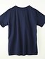 voordelige T-shirts &amp; Overhemden-Jongens Uitgaan Print Korte Mouw Polyester T-shirt Blauw