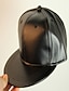 זול כובעים-כובע בייסבול - אחיד פוליאוריתן וינטאג&#039; / יום יומי יוניסקס / שחור / כובעים / כל העונות