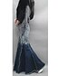 cheap Women&#039;s Skirts-Women&#039;s Cotton Bodycon / Trumpet / Mermaid Skirts - Solid Colored / Color Block Pleated / Tassel / Maxi