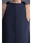 cheap Cocktail Dresses-A-Line Floral Homecoming Cocktail Party Dress Jewel Neck Sleeveless Knee Length Chiffon with Draping Flower 2020