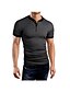 preiswerte T-Shirts &amp; Tank Tops für Herren-Herrn Solide Sport Baumwolle T-shirt