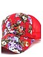 cheap Women&#039;s Hats-Women&#039;s Korean Style Floral Pattern Sport Outdoor Baseball Cap