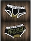 baratos Roupa Interior &amp; Meias para Homem-Homens Sexy Boxer Curto Sólido Cintura Média Preto Amarelo Verde Tropa M L XL