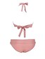 voordelige Modieuze Lingerie-Dames Zwemkleding Bikini Zwempak Roze Bandeau Badpakken Effen