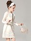 abordables Robes-FILLE Sans Manches Mosaïque Graphique imprimé en 3D Robes Dentelle Coton Ensemble de Vêtements Printemps Automne Sortie