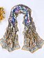 cheap Chiffon Scarves-Women&#039;s Party / Casual / Vintage Chiffon Rectangle Scarf Print / Cute / Summer / Multi-color / All Seasons