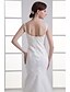 abordables Robes de Mariée-Trompette / Sirène Coeur Traîne Tribunal Organza / Satin Robes de mariée sur mesure avec Billes / Appliques par