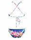 cheap Women&#039;s Swimwear &amp; Bikinis-Women&#039;s Swimwear Tankini Swimsuit Heart Butterly Style Modern Style Sexy Blue Halter Neck Bathing Suits Floral