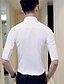 رخيصةأون قمصان رجالي-للرجال قميص عمل قطن طباعة / كم قصير