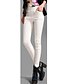 cheap Women&#039;s Pants-Women&#039;s Plus Size Cotton Skinny / Jeans Pants - Solid Colored High Rise