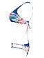 cheap Women&#039;s Swimwear &amp; Bikinis-Women&#039;s Swimwear Tankini Swimsuit Heart Butterly Style Modern Style Sexy Blue Halter Neck Bathing Suits Floral