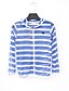 cheap Outerwear-Unisex Suit &amp; Blazer Long Sleeve Striped Polyester Casual Daily 6-12 Y 3D Printed Graphic