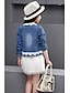 Недорогие Комплекты-Девушки &#039; Длинный рукав Однотонный 3D печатная графика Платья Хлопок Набор одежды Весна Осень На каждый день
