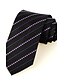 זול עניבות ועניבות פרפר לגברים-עניבת צווארון - פסים מסיבה / עבודה / בסיסי בגדי ריקוד גברים