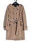 cheap Women&#039;s Coats &amp; Trench Coats-Casual Coat Long Sleeve Long