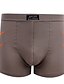 abordables Ropa interior y calcetines de hombre-Hombre Estampado Súper Sexy Boxers Cortos Bloques 1 Pieza Tiro Medio Arco iris