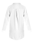 preiswerte Blusen und Hemden für Damen-Damen Solide Einfach Lässig/Alltäglich Hemd,Hemdkragen Sommer Langarm Baumwolle Undurchsichtig
