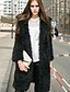 cheap Women&#039;s Coats &amp; Trench Coats-Women&#039;s Coat Daily Vintage Notch Lapel Regular Solid Colored Black / Pink / Gray / Loose