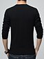 cheap Men&#039;s Casual T-shirts-Men&#039;s T shirt Tee White Black Navy Blue Long Sleeve Plus Size Daily Sports Print Tops Cotton Boho
