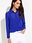 cheap Women&#039;s Blouses &amp; Shirts-Women&#039;s Shirt - Solid Colored Shirt Collar