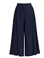 זול מכנסיים לנשים-בגדי ריקוד נשים סגנון רחוב רגל רחבה / ג&#039;ינסים מכנסיים אחיד / קיץ