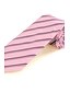 olcso Kiegészítők férfiaknak-Férfi Csíkos Minden évszak Pamut Műselyem Poliészter Vintage Bájos Party Munkahelyi Alkalmi Nyakkendő Rózsaszín