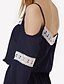 cheap Women&#039;s Jumpsuits &amp; Rompers-Women&#039;s Romper - Solid Colored, Lace / Patchwork Strap / Summer