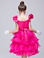 お買い得  ドレス-女子 ノースリーブ ソリッド 3D プリントされたグラフィック ドレス ポリエステル ドレス 夏 お出かけ